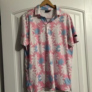 Sunday Swagger Golf Polo Shirt Size L